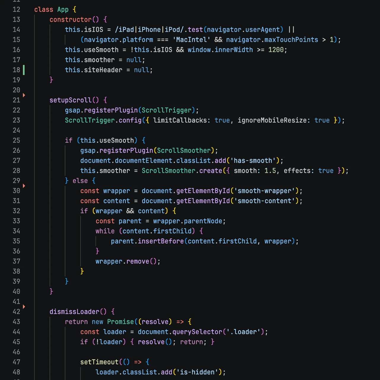 Code screenshot